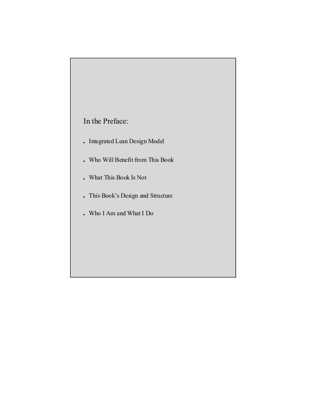 The Lean Design Solution